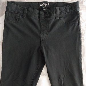 Cat and Jack  Girls' Black Jeggings